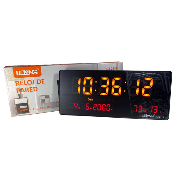 Imagen de RELOJ DE PARED DIGITAL LELONG RJ-2110