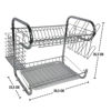 Imagen de ESCURRIDOR METAL 2 PISOS -YY-2652