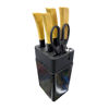 Imagen de SET CUCHILLAS X7 CON BASE DE MADERA