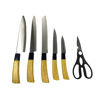 Imagen de SET CUCHILLAS X7 CON BASE DE MADERA