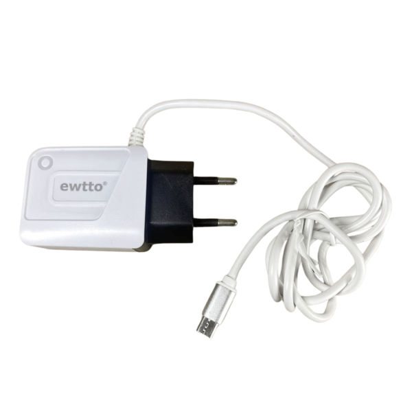 Imagen de CARGADOR  MICRO USB 2.4A EWTTO-E6746