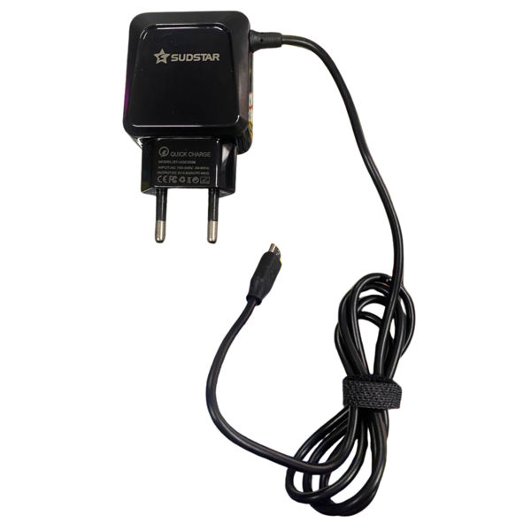 Imagen de CARGADOR MICRO USB + 2 USB  SUDSTAR 5.80 -ST-UQC2036