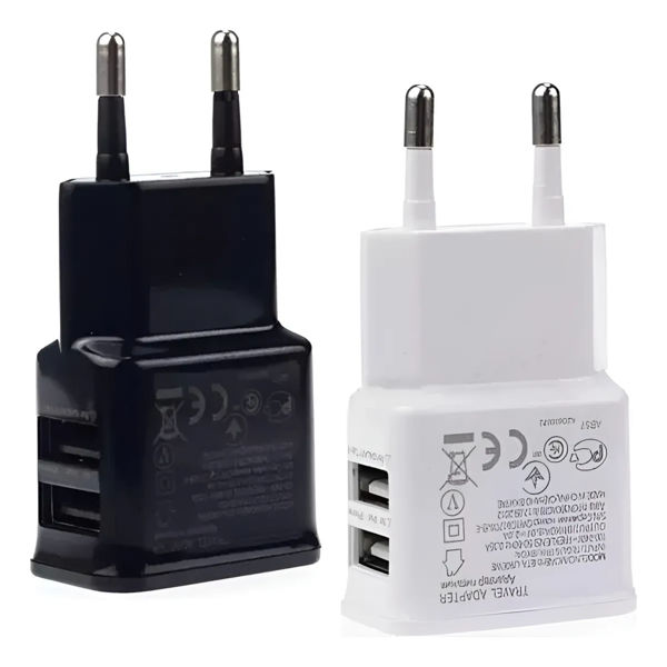 Imagen de CARGADOR CELULAR 1A 2USB -SDT712