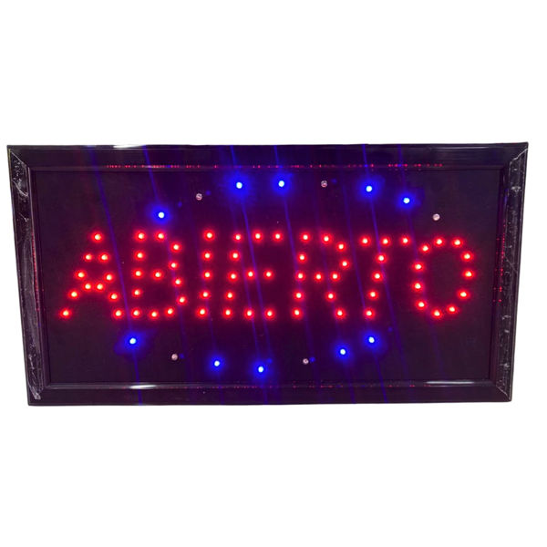 Imagen de CARTEL   LUMINOSO LED ABIERTO DZ2
