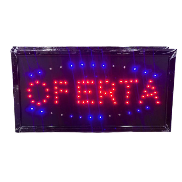 Imagen de CARTEL LED OFERTA DZ6