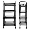 Imagen de CARRITO 4 ESTANTES METAL 83X43X26-XTC1640