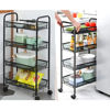 Imagen de CARRITO 4 ESTANTES METAL 83X43X26-XTC1640