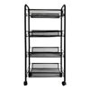 Imagen de CARRITO 4 ESTANTES METAL 83X43X26-XTC1640