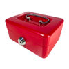 Imagen de CAJA METALICA SEGURIDAD CON LLAVE-HC66002 12,5CM- JT125