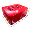 Imagen de CAJA METALICA SEGURIDAD CON LLAVE-HC66005 20CM -JT200