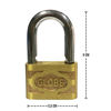 Imagen de CANDADO GLOBE DE BRONCE 60 MM