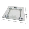 Imagen de BALANZA BAÑO CUADRADA YB10 LELONG