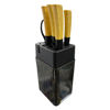 Imagen de SET CUCHILLAS X7 CON BASE DE MADERA