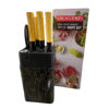 Imagen de SET CUCHILLAS X7 CON BASE DE MADERA