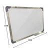Imagen de PIZARRA BLANCA BORDE ALUMINIO 35X50 WHITEBOARD- LQ3550