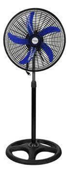 Imagen de VENTILADOR  NEGRO CON ASPAS AZULES 5 ASPAS-FS450E