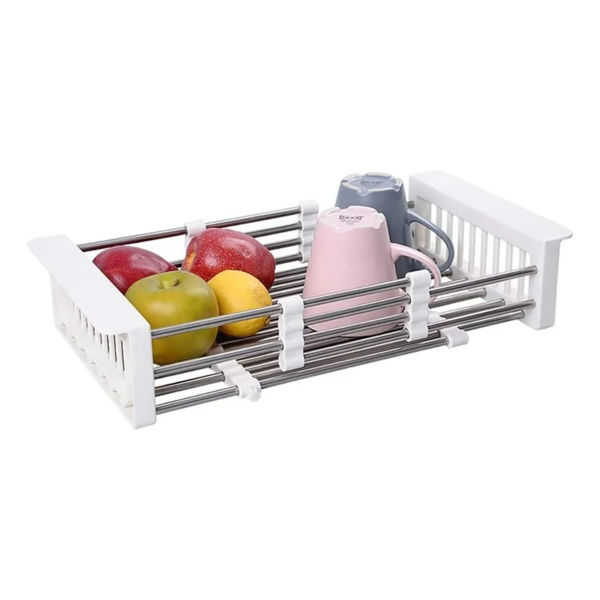 Imagen de ESCURRIDOR  SOPORTE EXPANDIBLE DE  PARA  PLATOS , VERDURAS Y FRUTAS- SGZ14