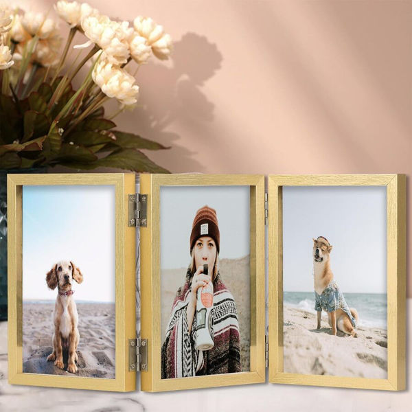 Imagen de PORTA FOTO  5"X7" COLOR MADERA-XK57