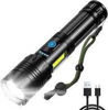 Imagen de LINTERNA  1200MAH LUZ BLANCA , LED, COB TYPE C-8906
