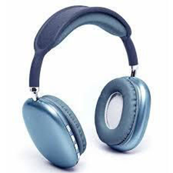 Imagen de AURICULAR VINCHA BLUETOOTH- F9/P9-AZUL