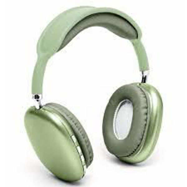 Imagen de AURICULAR VINCHA BLUETOOTH- F9/P9-VERDE