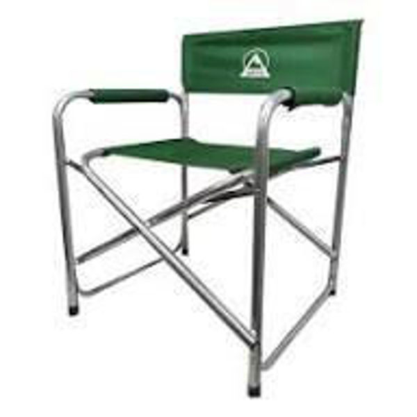 Imagen de SILLA  PARA  CAMPING  ALTA HIERRO 47X34X78CM -HY-47-VERDE