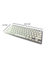 Imagen de TECLADO 3001 BLUETOOTH METALICO
