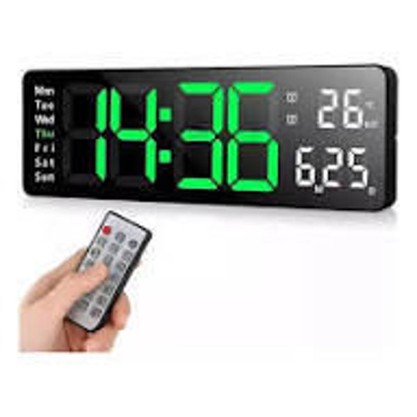 Imagen de RELOJ DIGITAL DE PARED LELONG RJ2118