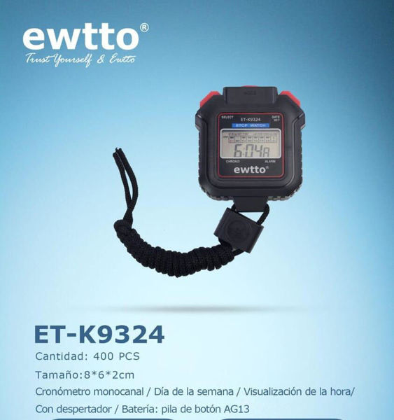 Imagen de CRONÓMETRO DIGITAL   EWTTO ETK9324
