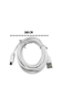 Imagen de CABLE TIPO C PVC BLANCO DZ671