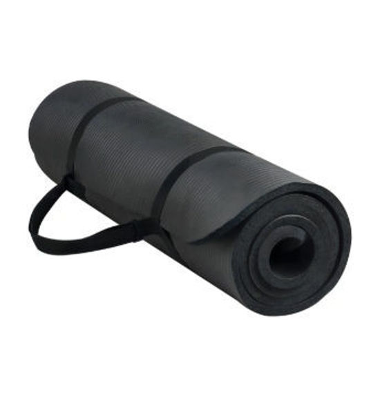 Imagen de COLCHONETA YOGA 10 mm -6110-NEGRA