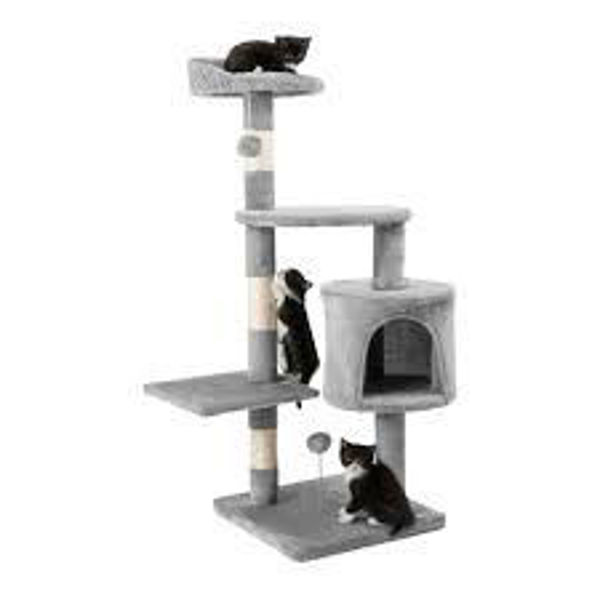 Imagen de 82583 - RASCADOR GATO 4 NIVELES  ZS-4012 -40X40X112