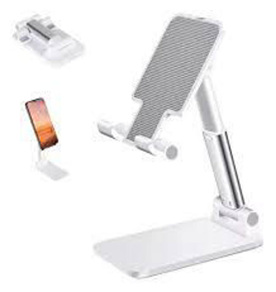 Imagen de SOPORTE CELULAR MESA PLEGABLE  LELONG-L305-BLANCO