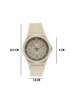 Imagen de RELOJ  PULSERA PVC DAMA Q&Q VQ98J008