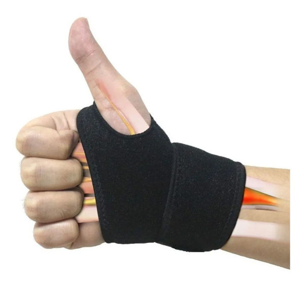 Imagen de BANDA PROTECTORA MUÑECA  NEGRA-YHH7