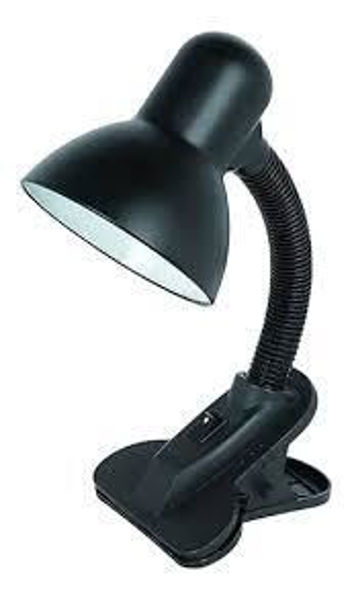 Imagen de LAMPARA PINZA PARA MESA/ESCRITORIO 108B-NEGRA
