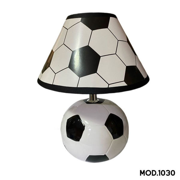 Imagen de LAMPARA CERAMICA  PELOTA FUTBOL - 1030/1031