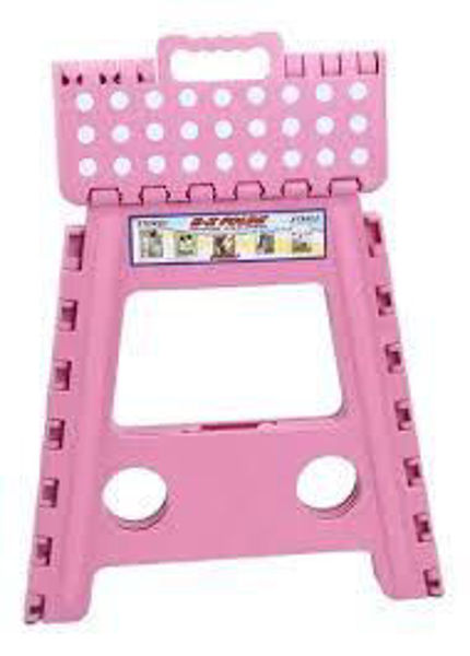 Imagen de BANCO PLEGABLE MEDIANO COLOR YQ-32 ROSA