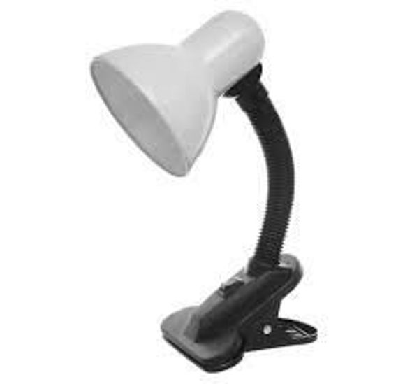 Imagen de LAMPARA PINZA PARA MESA/ESCRITORIO 108B-BLANCA