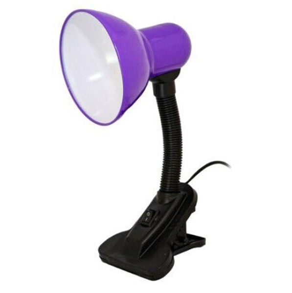 Imagen de LAMPARA PINZA PARA MESA/ESCRITORIO 108B-VIOLETA