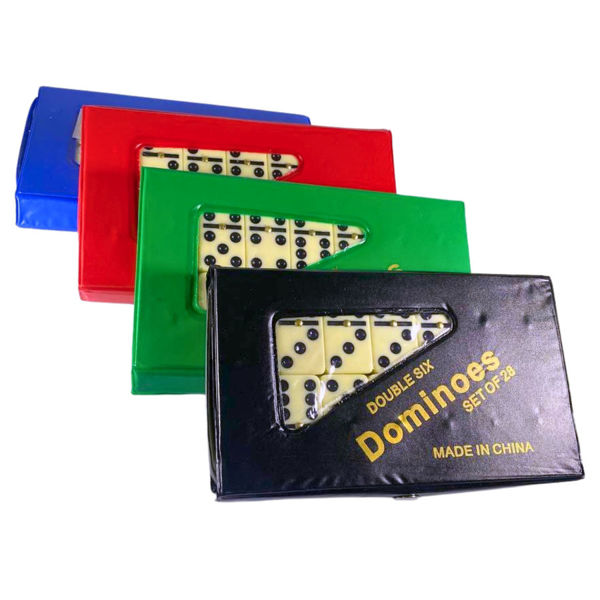 Imagen de DOMINO GRANDE EN ESTUCHE 5010/5211P NEGRO