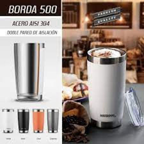 Imagen de VASO TERMICO 500ML 20OZ -OZ200-ROJO