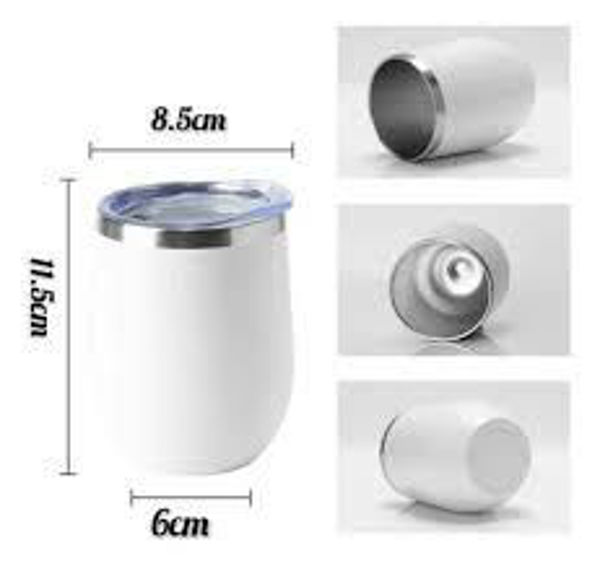 Imagen de VASO TERMICO CON TAPA EN ACERO INOXIDABLE 320ML CWB24-ROJO