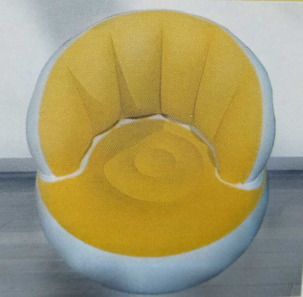 Imagen de SOFA SILLON INFLABLE JS1563-AMARILLO