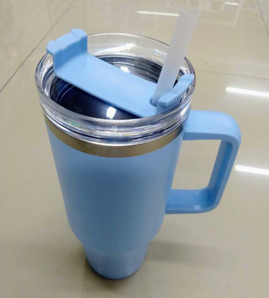 Imagen de VASO QUENCHER TAPA TRANSPARENTE 40 OZ--QCB-4082-CELESTE