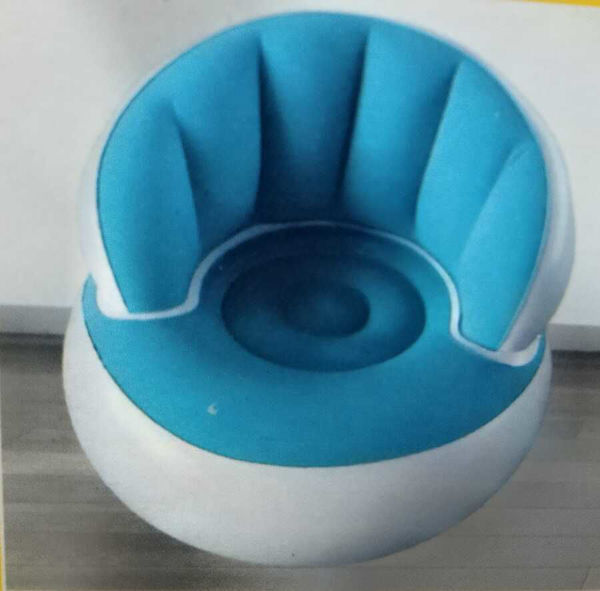 Imagen de SOFA SILLON INFLABLE JS1563-CELESTE