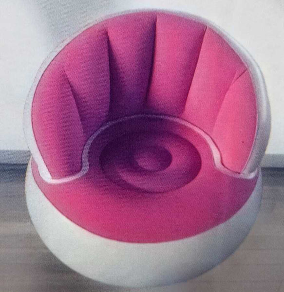 Imagen de SOFA SILLON INFLABLE JS1563-ROSADO