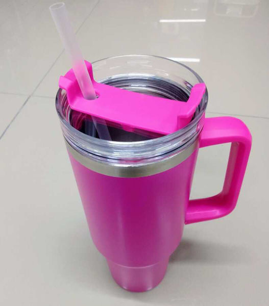 Imagen de VASO QUENCHER TAPA TRANSPARENTE 40 OZ--QCB-4082- FUCSIA
