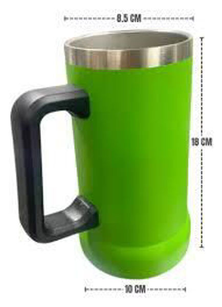 Imagen de JARRA  CHOPERA  710ml TERMICA EN CAJA-PJB710-VERDE