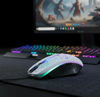 Imagen de MOUSE GAMER USB CABLEADO KNUP - KPV16-BLANCO